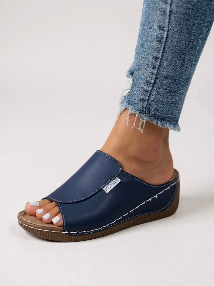 Wedge Slide Sandals