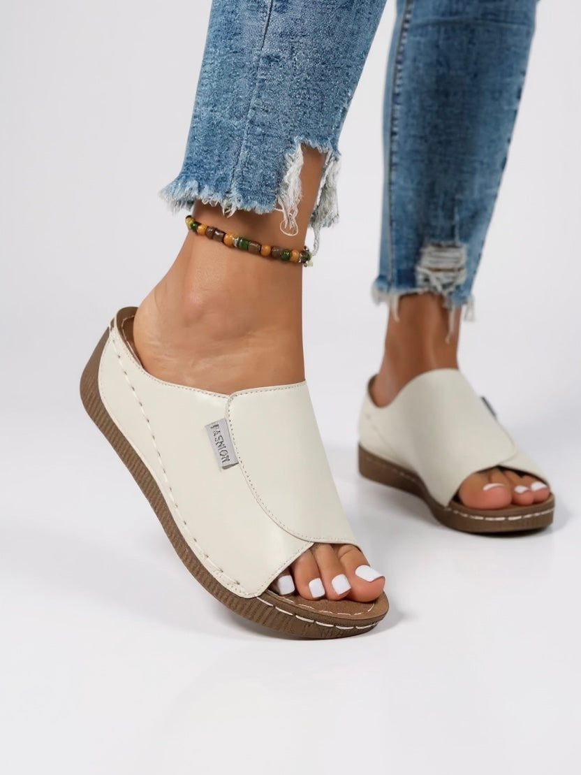 Wedge Slide Sandals