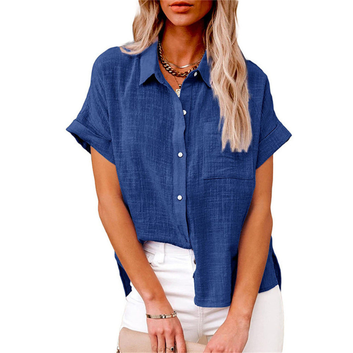 Short Sleeve Button-Down Shirt