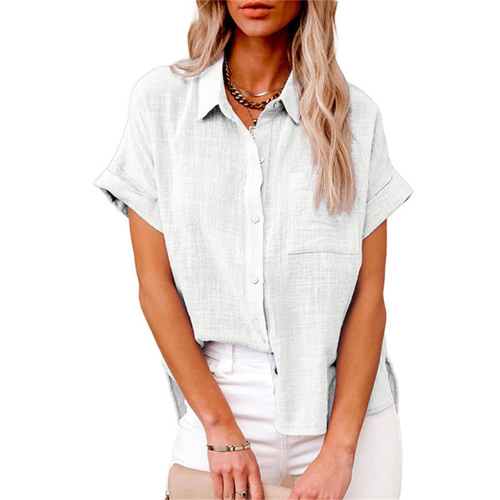 Short Sleeve Button-Down Shirt