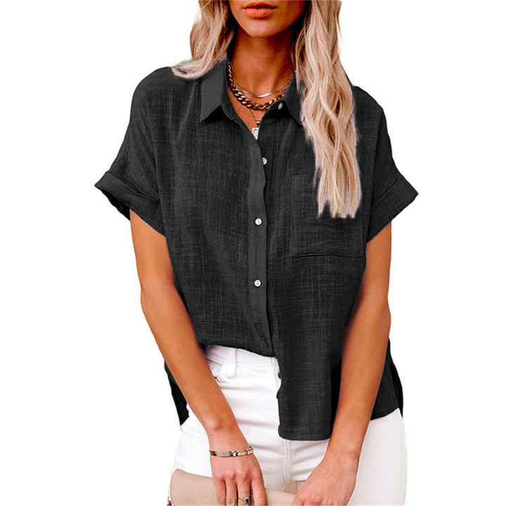 Short Sleeve Button-Down Shirt
