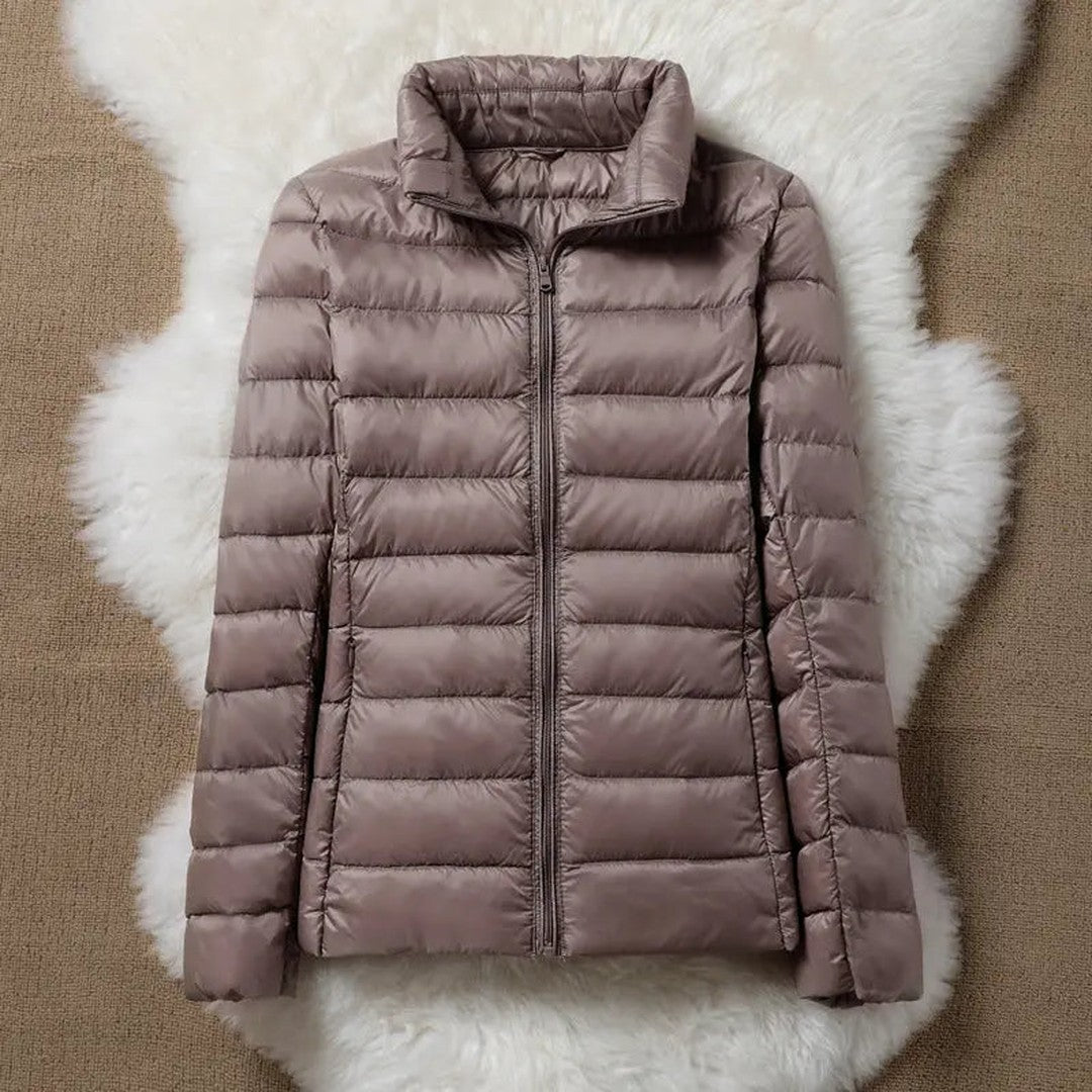 Julienne | Elegant Sand Jacket Carol & Margaret Wilmington