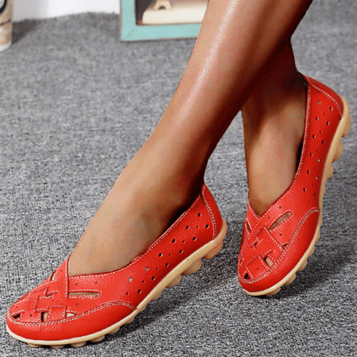Cut-Out Slip-On Loafers