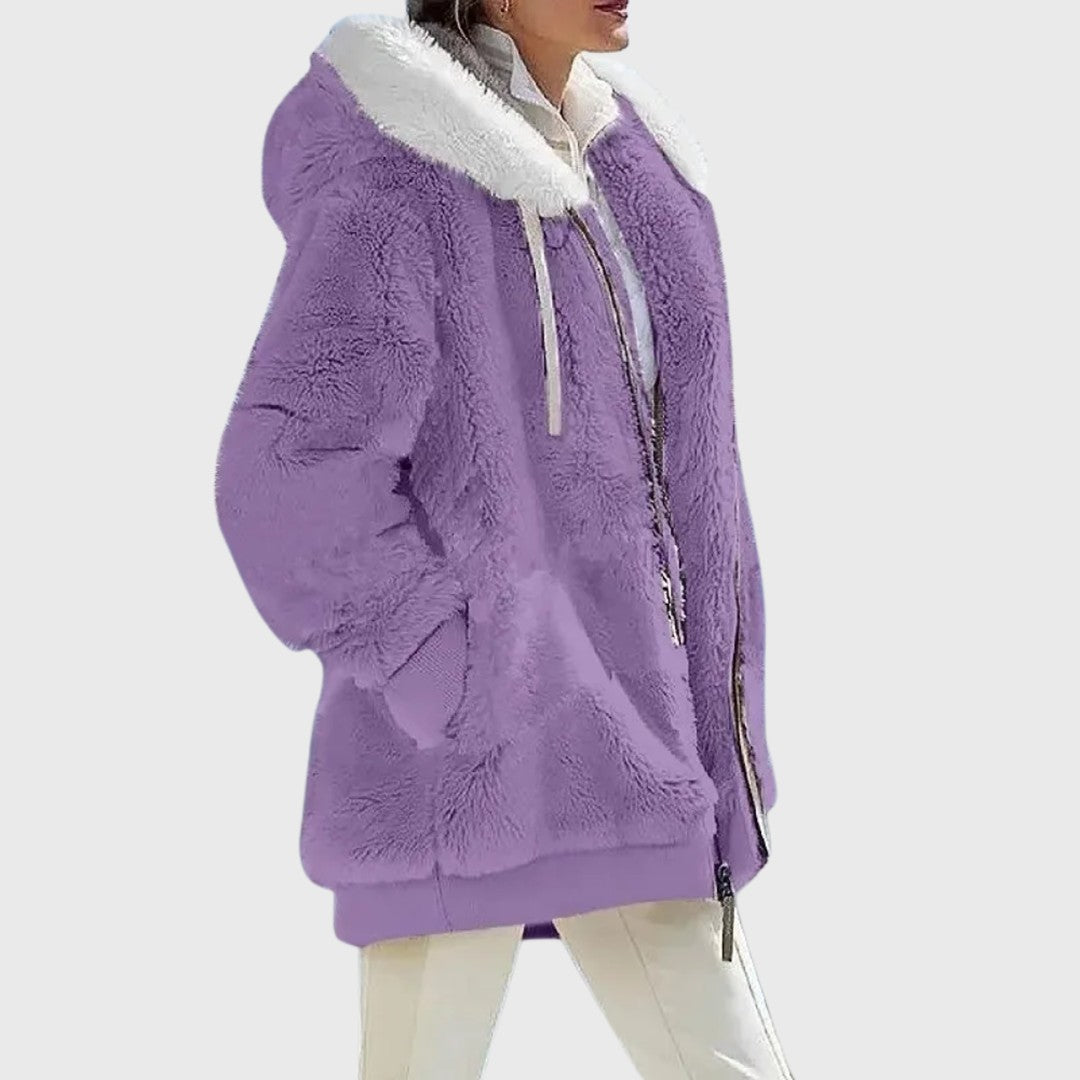 Sofia | Elegant Multicolor Warm Puffer jacket