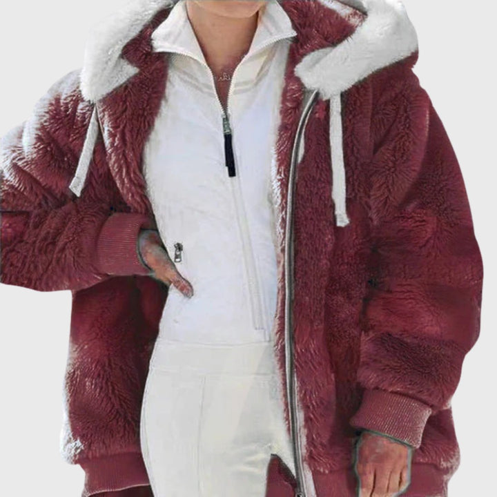 Sofia | Elegant Multicolor Warm Puffer jacket