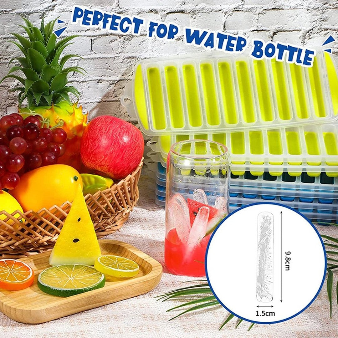 Praktische Silikon Eiswürfelform – Pop-Out Eiswürfel Für Wasserflaschen, BPA-frei 4