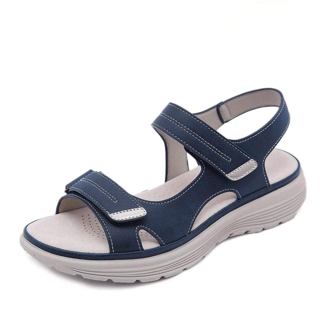 Unisex Velcro Strap Open Toe Sandals