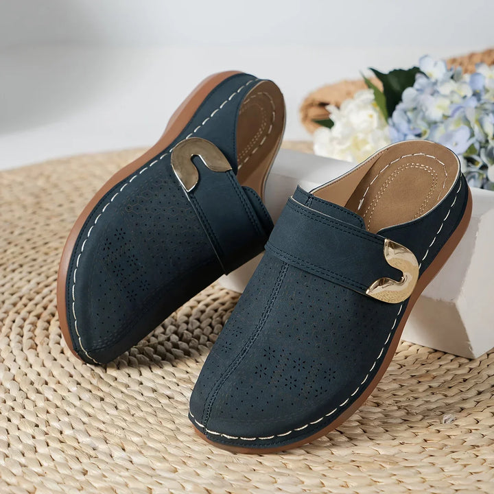 Wedge Sandals with Strap Detail