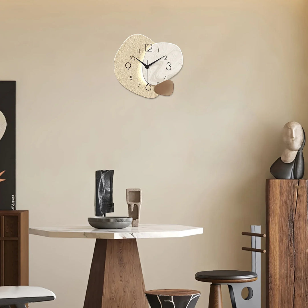 Modern Simple Wall Clock | Silent Quartz Design