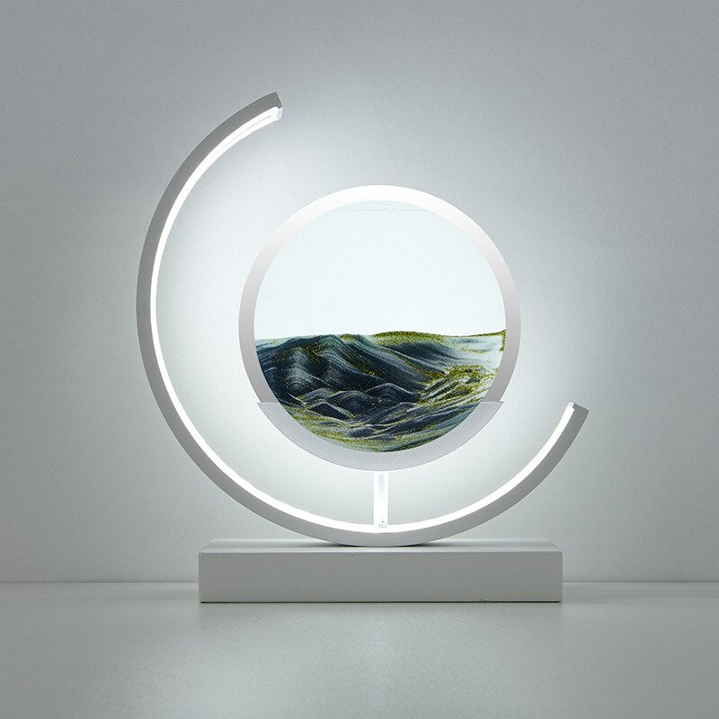 Quicksand LED Table Lamp | Moving Sand Art Light