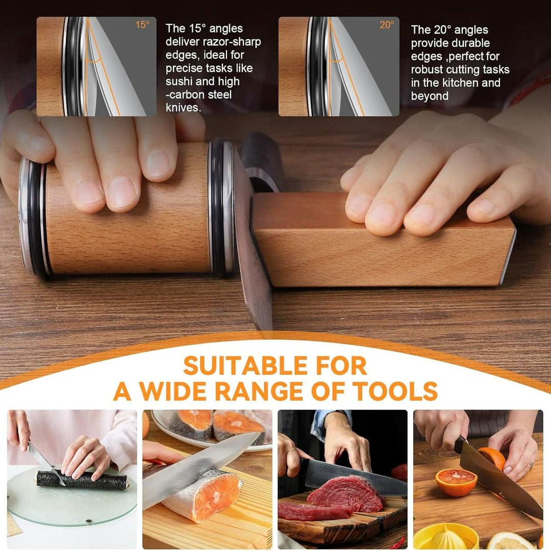SHARPEDGE – Professional Knife Sharpener with Diamond Roller