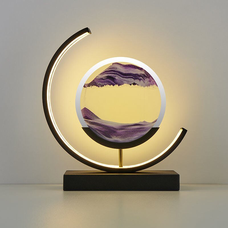 Quicksand LED Table Lamp | Moving Sand Art Light