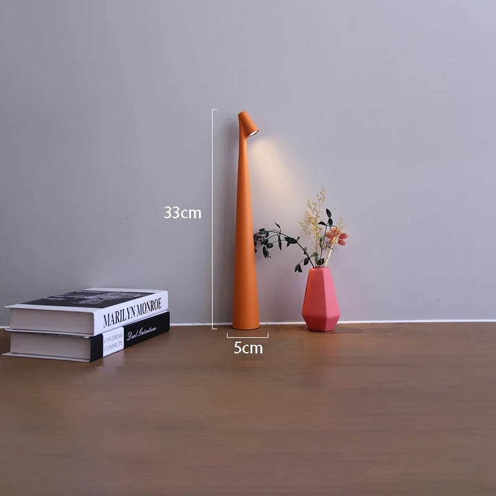 LED Table Lamp | Rechargeable & Touch Dimmable