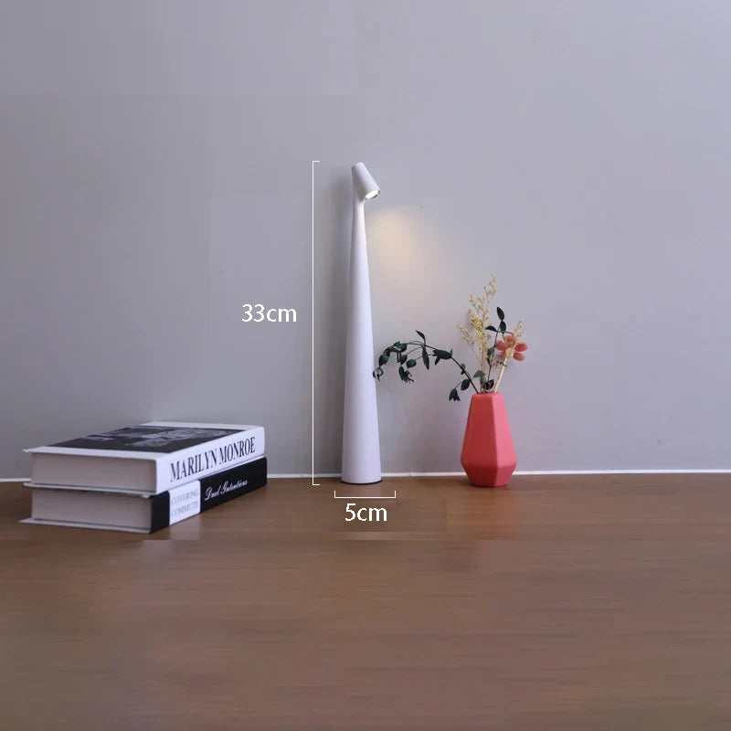 LED Table Lamp | Rechargeable & Touch Dimmable