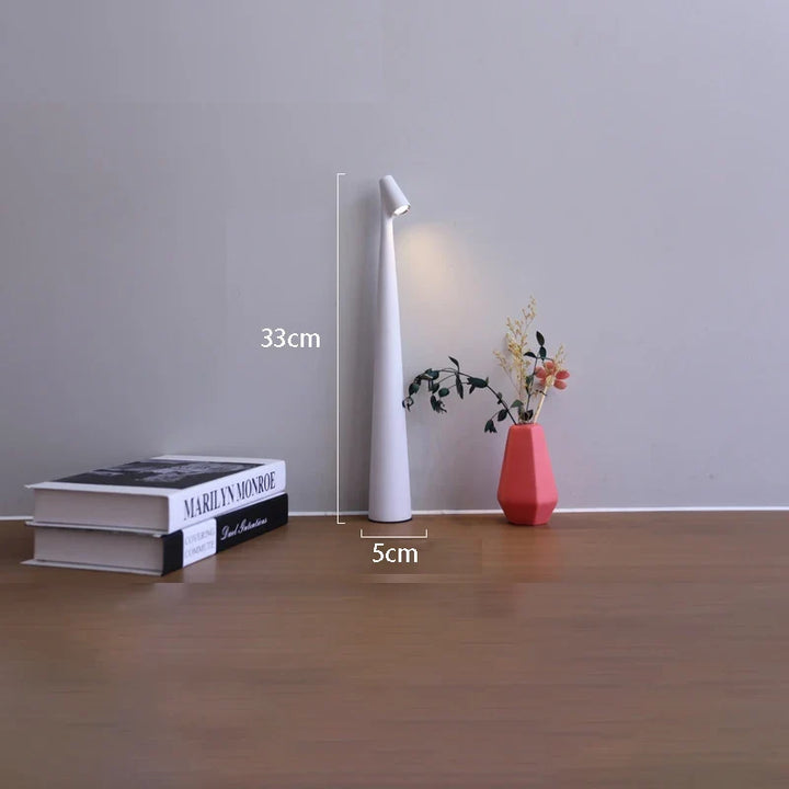 LED Table Lamp | Rechargeable & Touch Dimmable
