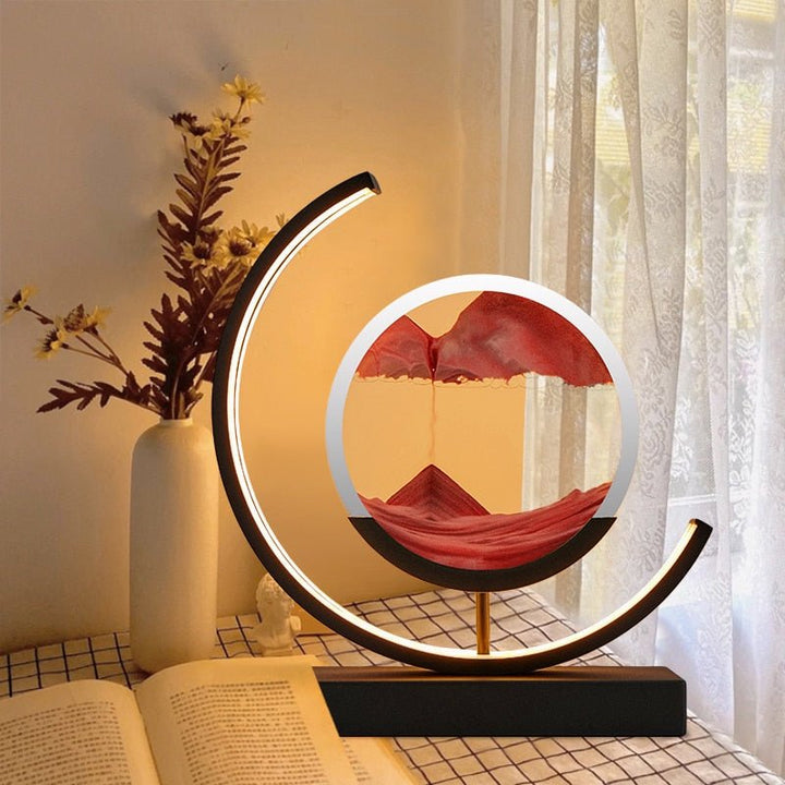 Quicksand LED Table Lamp | Moving Sand Art Light