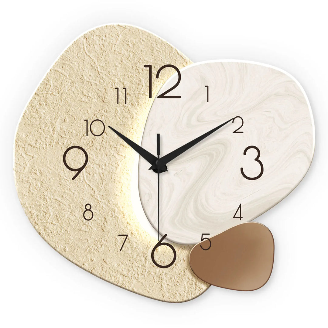 Modern Simple Wall Clock | Silent Quartz Design