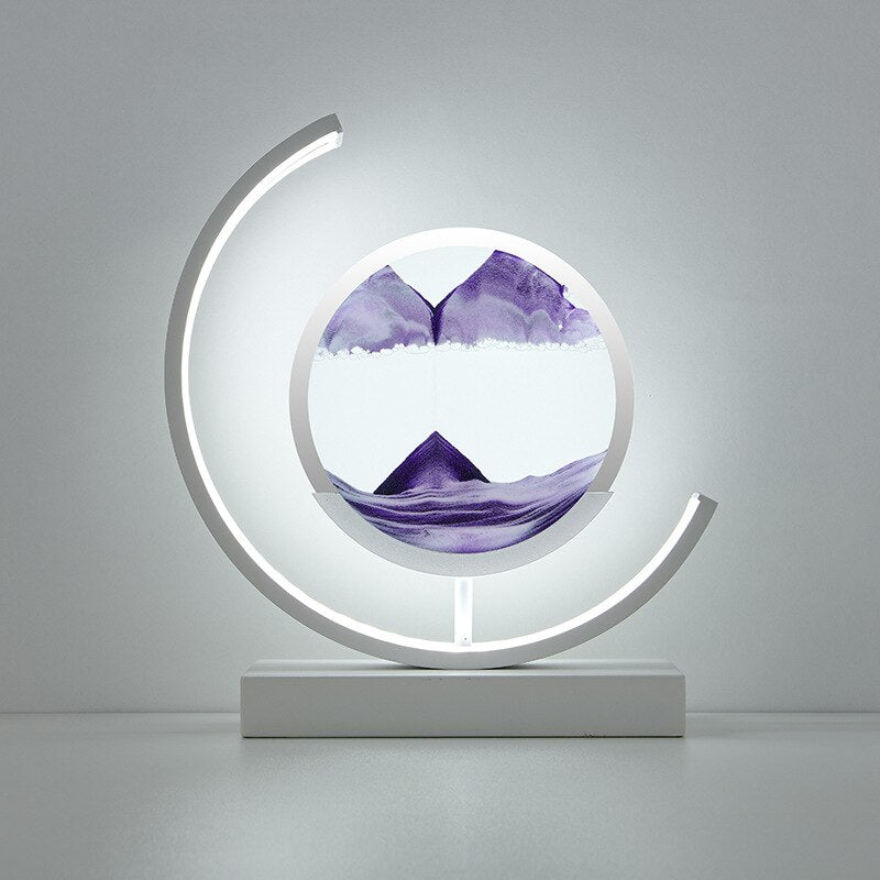 Quicksand LED Table Lamp | Moving Sand Art Light