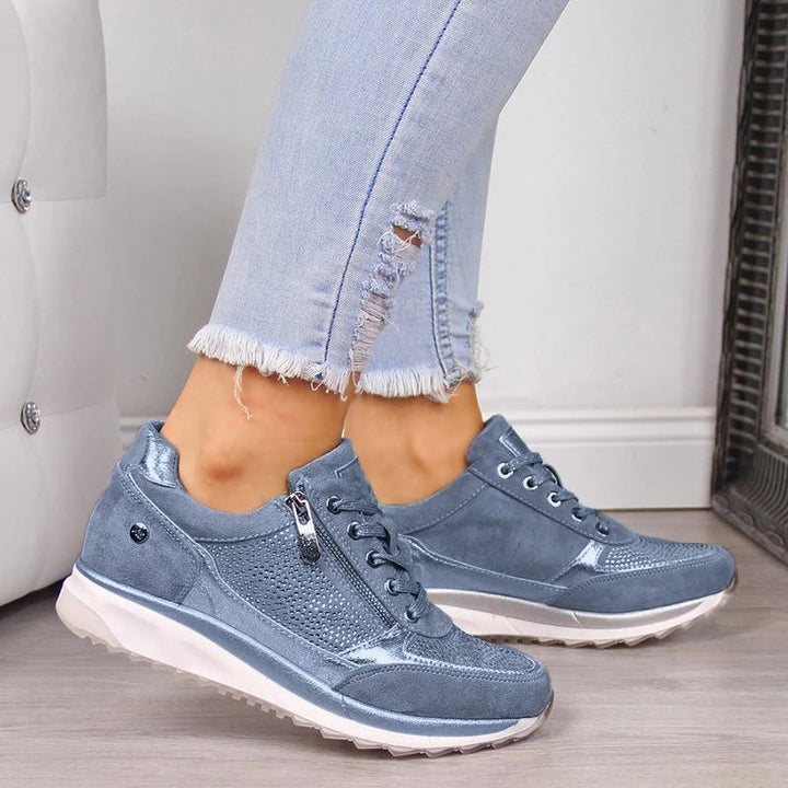 Suede-Look Low-Top Shoes