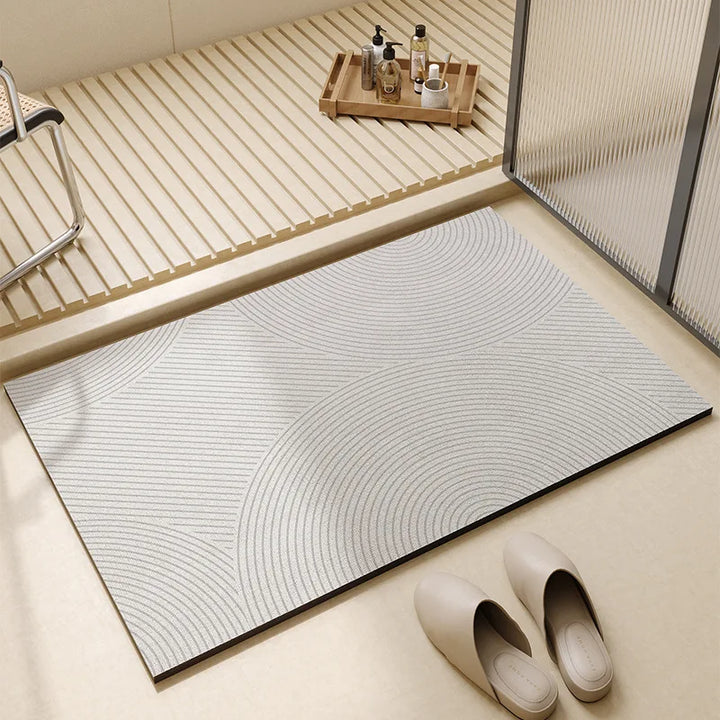 Absorbent Bath Mat | Textured Grip Bathroom Floor Mat