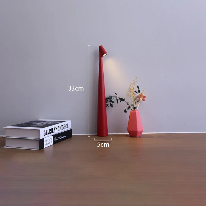 LED Table Lamp | Rechargeable & Touch Dimmable