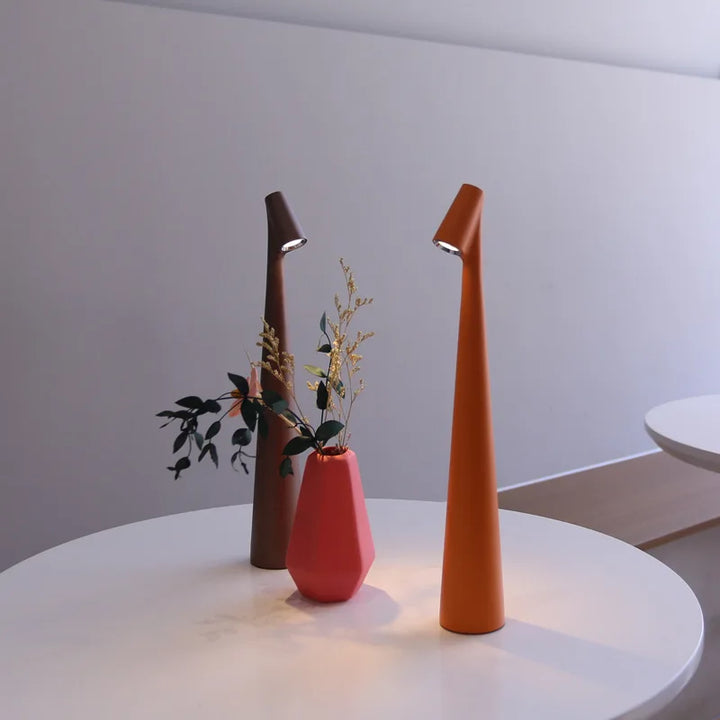 LED Table Lamp | Rechargeable & Touch Dimmable