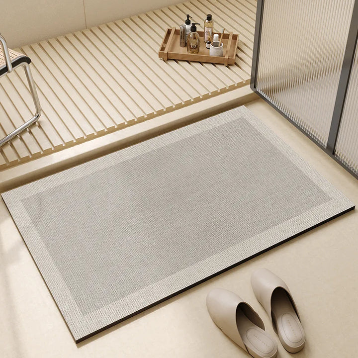 Absorbent Bath Mat | Textured Grip Bathroom Floor Mat