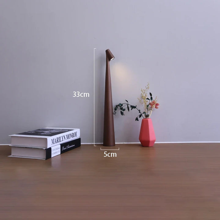 LED Table Lamp | Rechargeable & Touch Dimmable