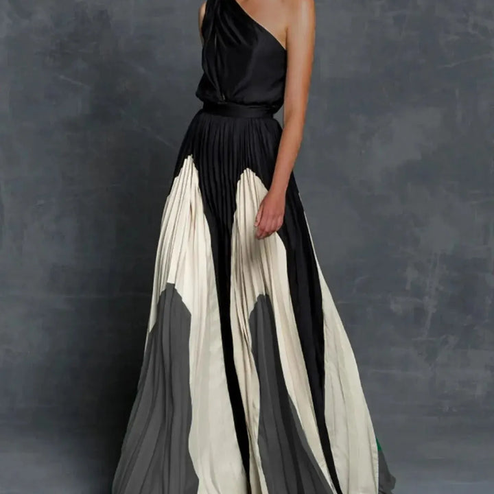 One-Shoulder Maxi Dress