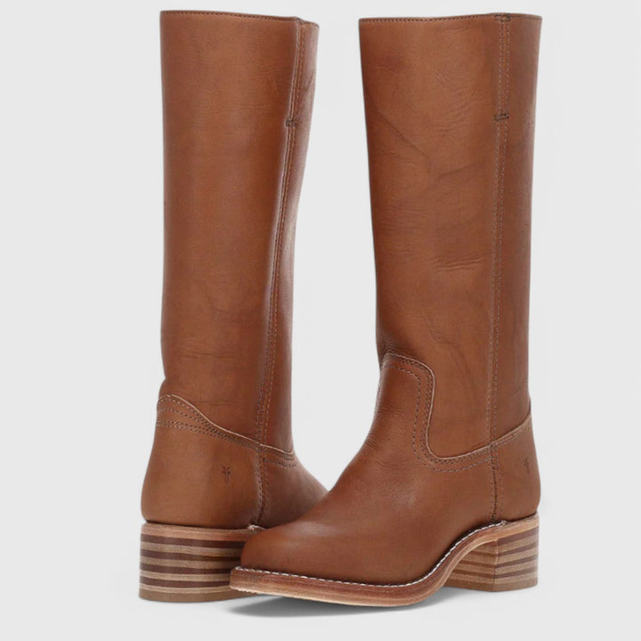 Paisley | Classic Knee-High Heeled Boots