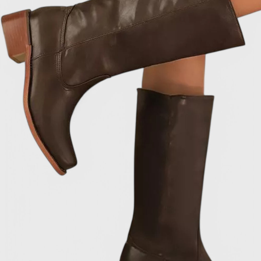 Paisley | Classic Knee-High Heeled Boots