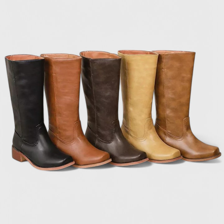 Paisley | Classic Knee-High Heeled Boots