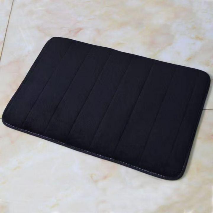 Soft-Feel Absorbent Bath Mat | Textured Grip Design