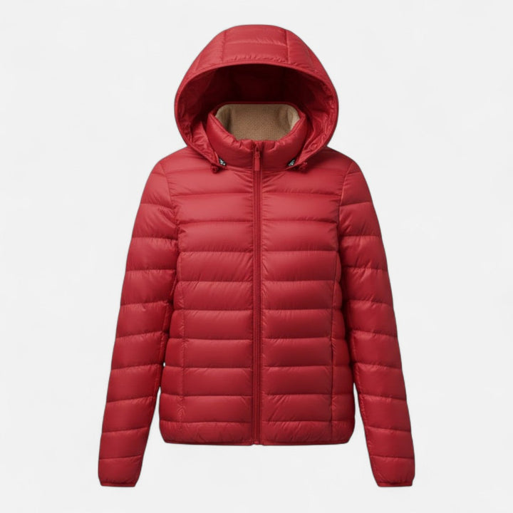 Valmonti | Women’s Lightweight Down-Filled Plus-Size Coat