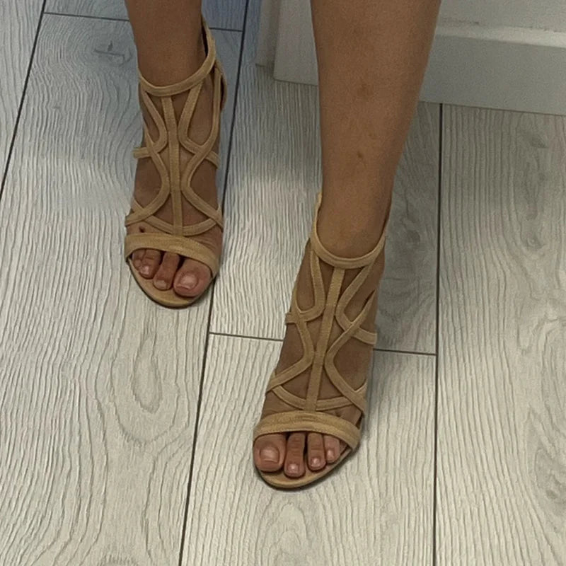 Ankle-Strap Gladiator Sandals