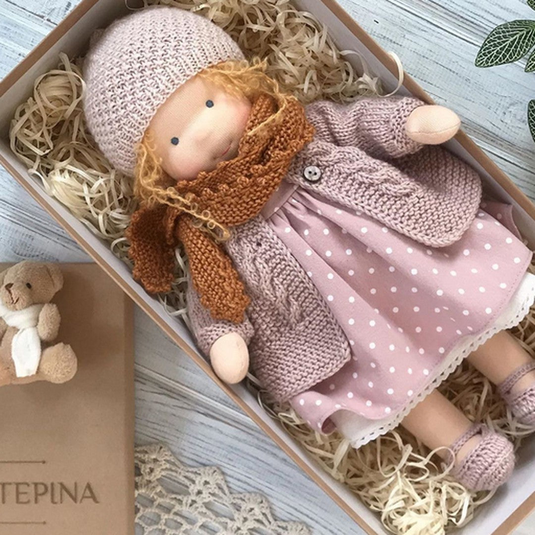 Waldorf pop | Handgemaakt | Fantasiespel | Poppen | Waldorfpedagogisch Speelgoed
