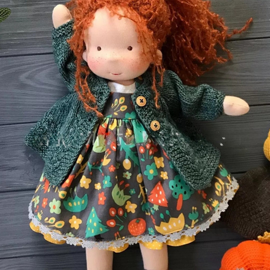 Waldorf pop | Handgemaakt | Fantasiespel | Poppen | Waldorfpedagogisch Speelgoed