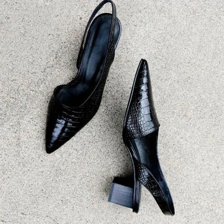 Block Heel Pumps