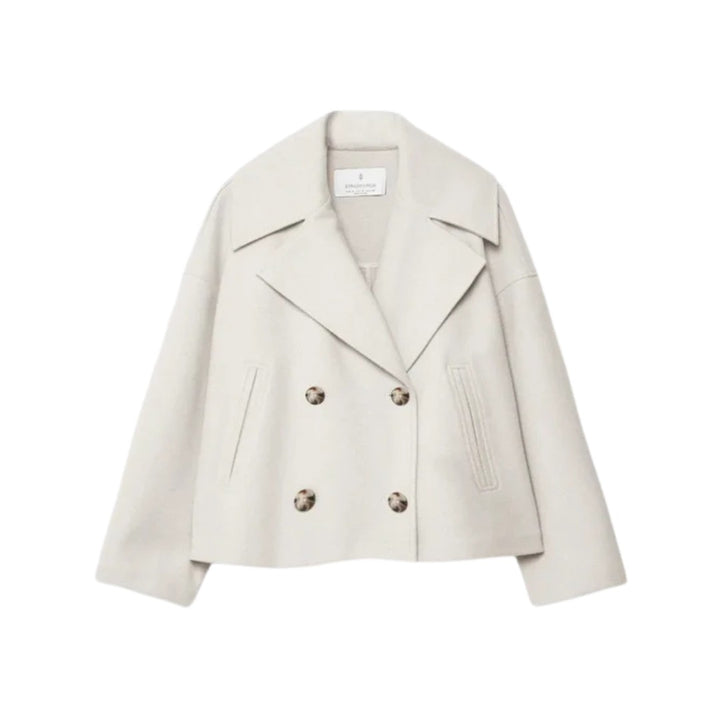 Women’s Double-Breasted Cropped Jacket