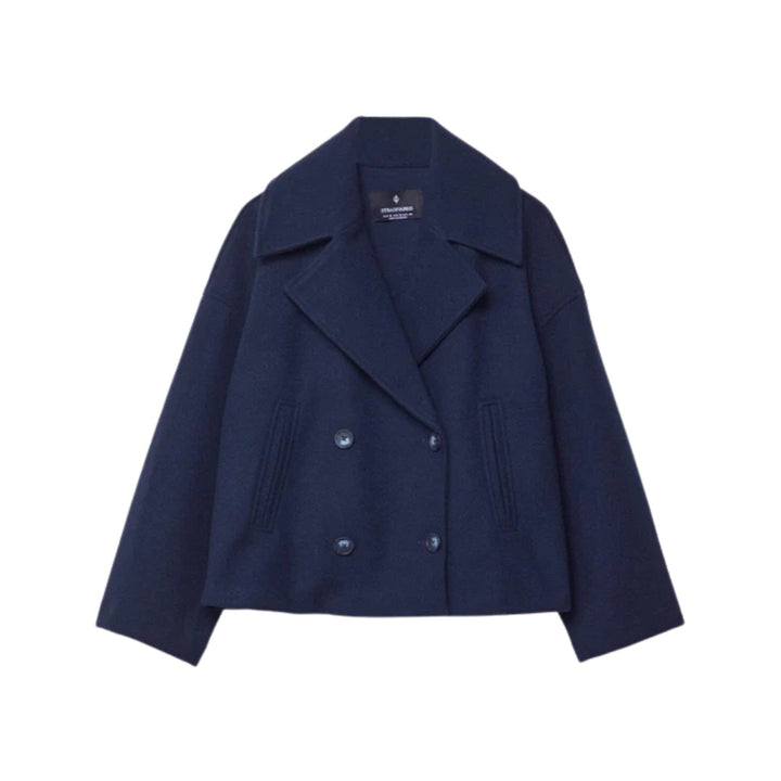 Women’s Double-Breasted Cropped Jacket