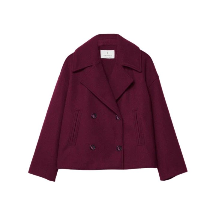 Women’s Double-Breasted Cropped Jacket