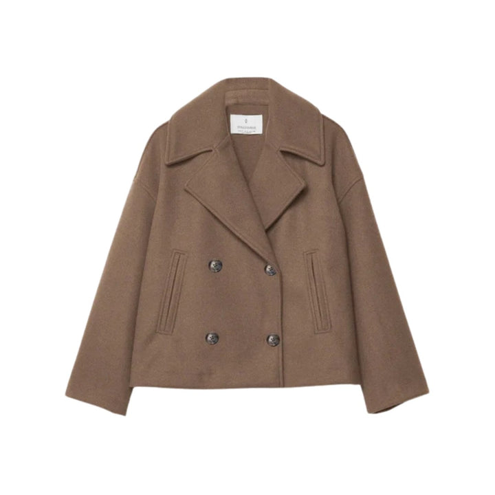 Women’s Double-Breasted Cropped Jacket