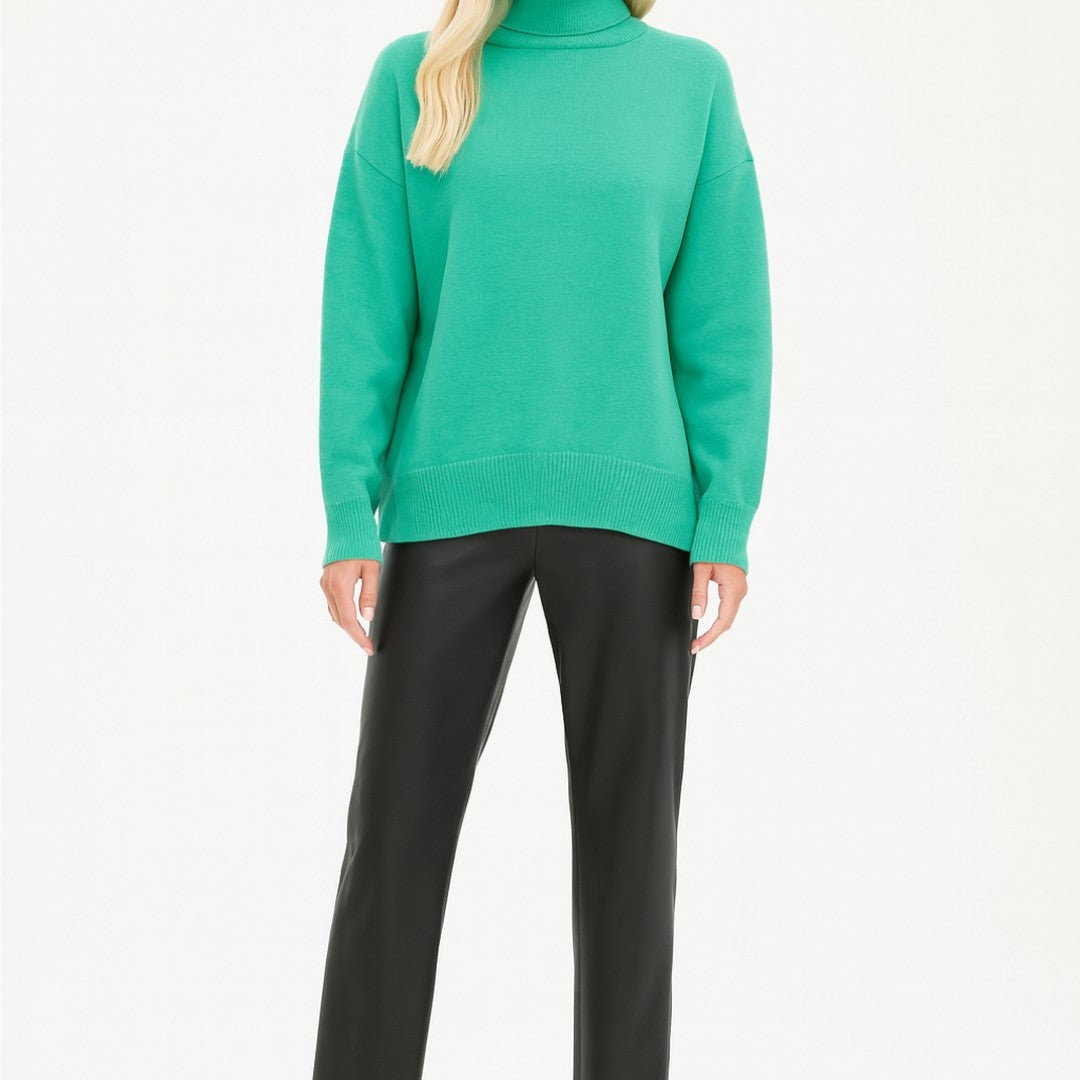 Women’s Loose Fit Turtleneck Sweater