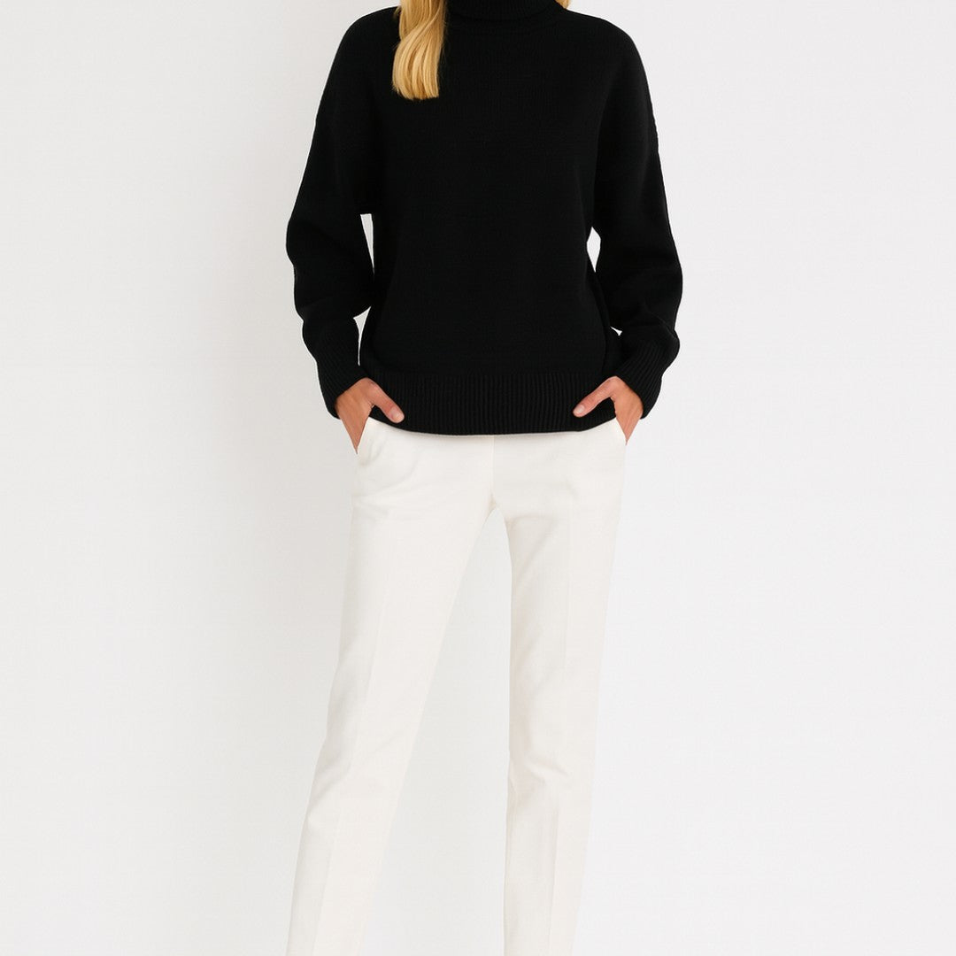 Women’s Loose Fit Turtleneck Sweater