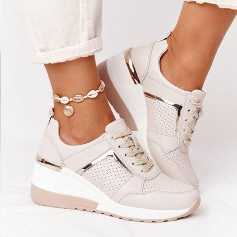 Cushion-Look Casual Sneakers