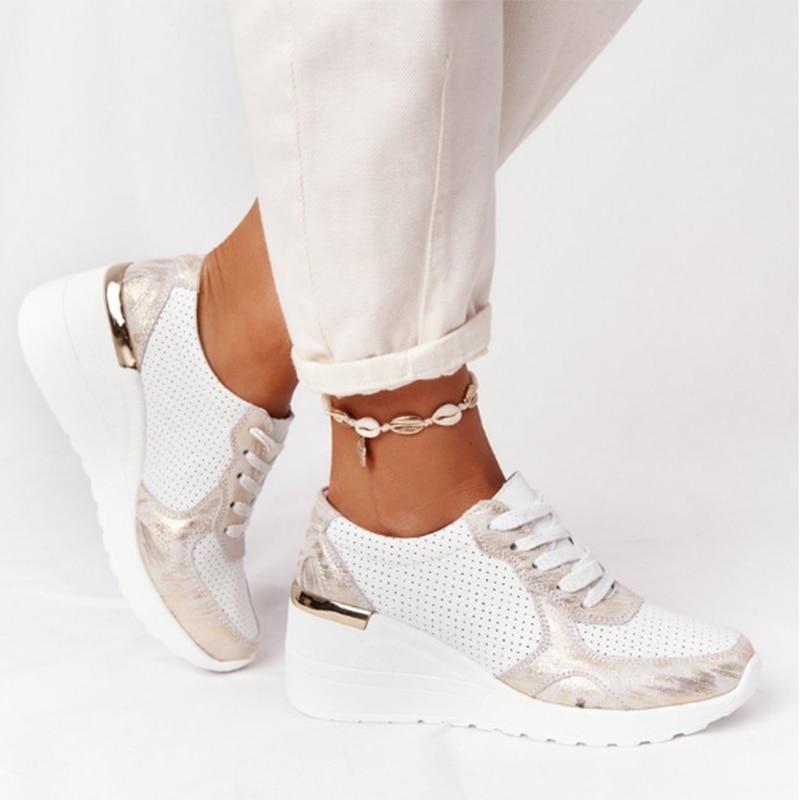 Cushion-Look Casual Sneakers