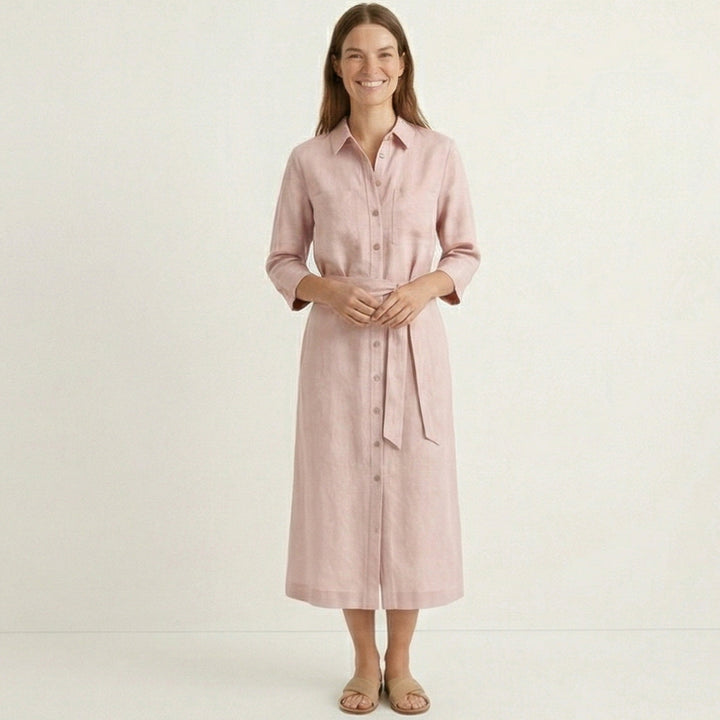 Button Front Shirt Dress
