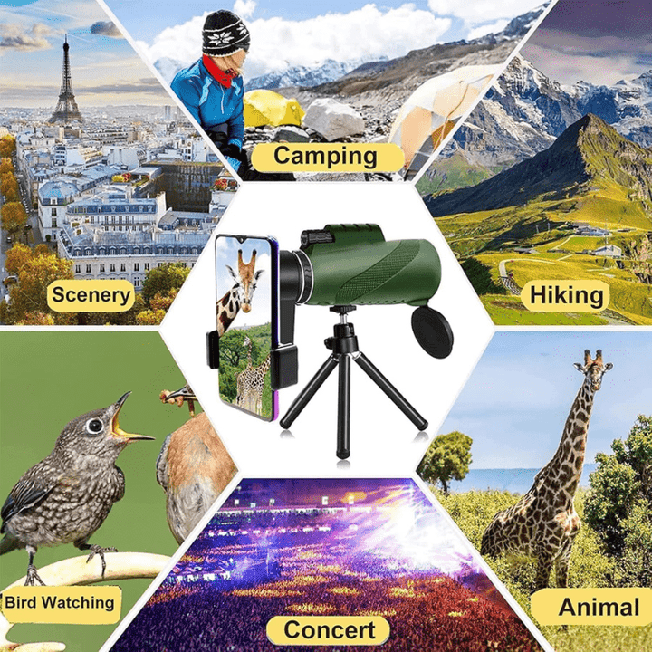 Compact 600x Zoom Monocular