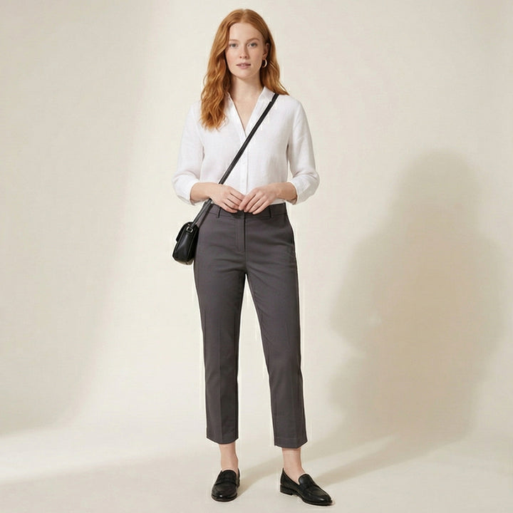 Cropped Length Trousers