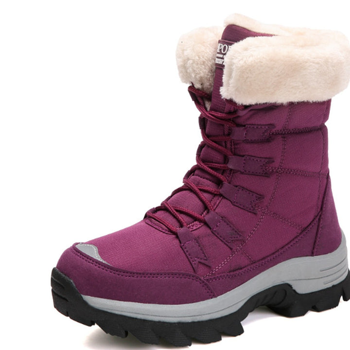 Fleece Lined Warm Snow Boots for Women - Eva-Purple-3.0-State of Style